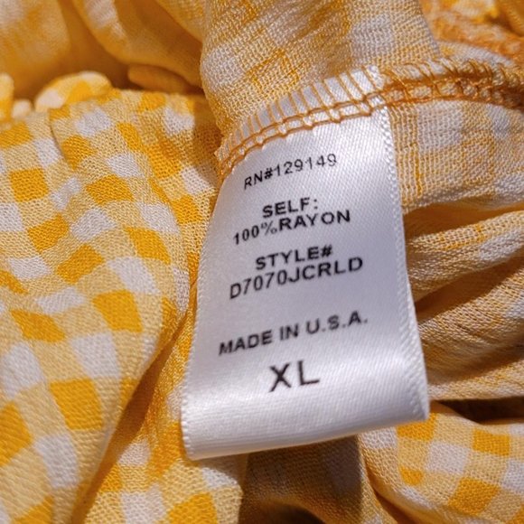 Dippin' Daisys Oasis tube top with ruffle trim. Size XL. NWT - Picture 3 of 5